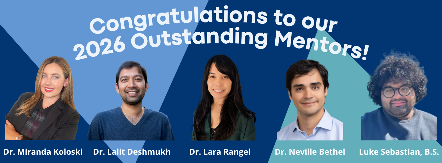 2026 Outstanding Mentor Award Banner