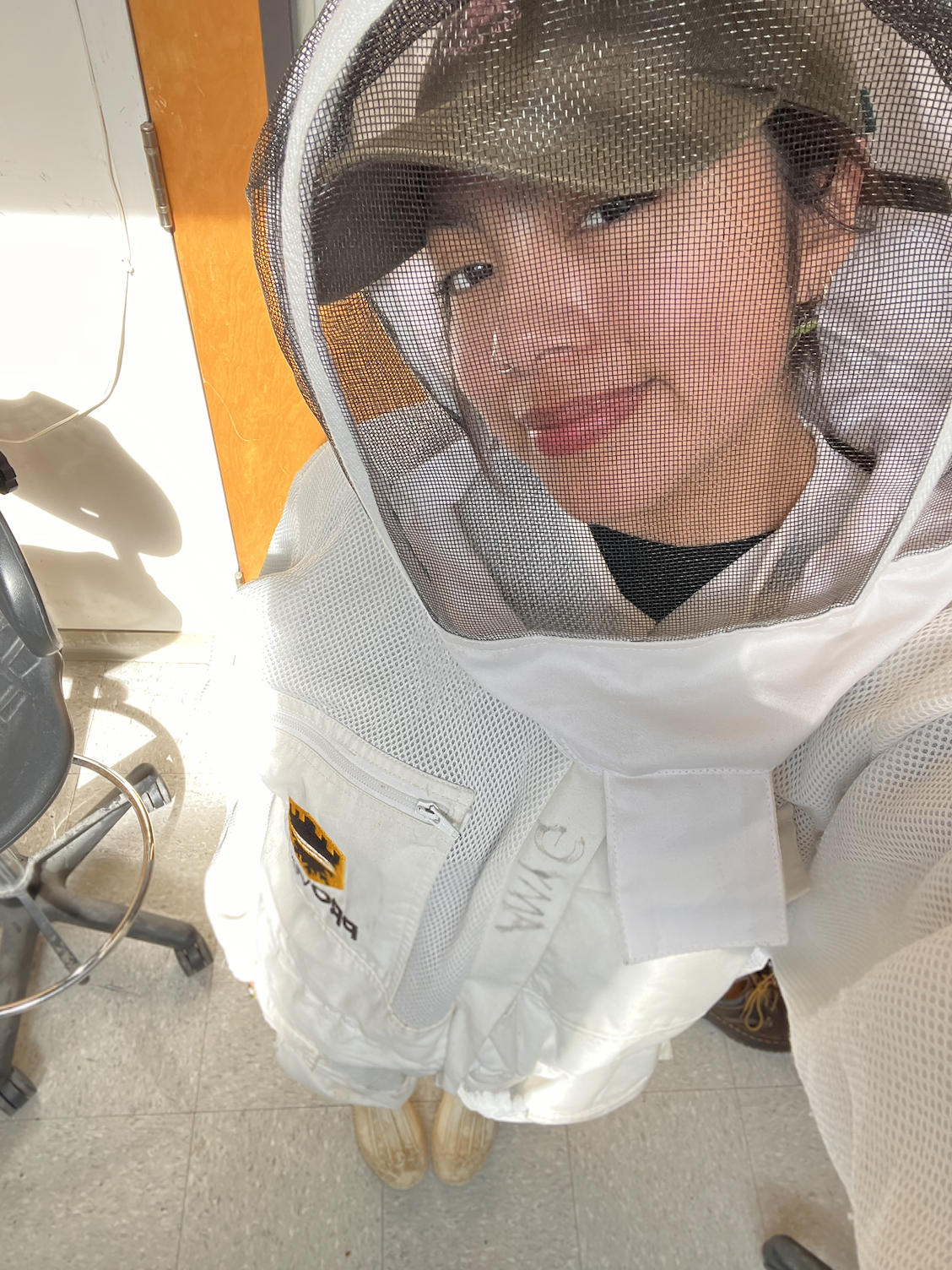 Gabriela Marcial Bee Suit Photo