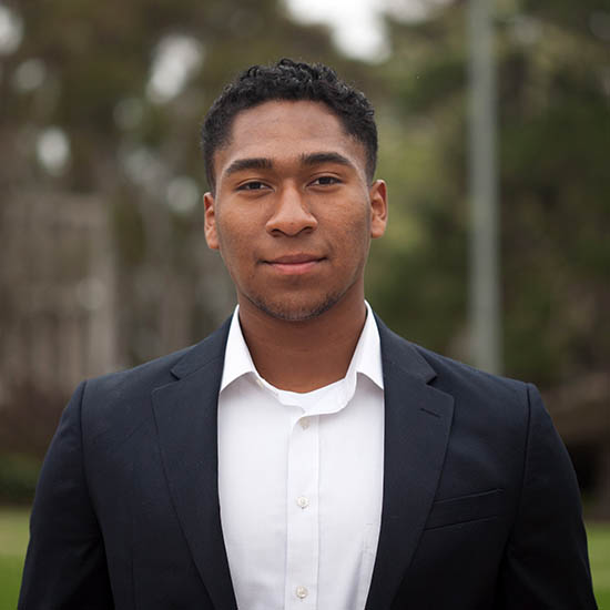 UC San Diego student David Anyakora, TRELS scholar